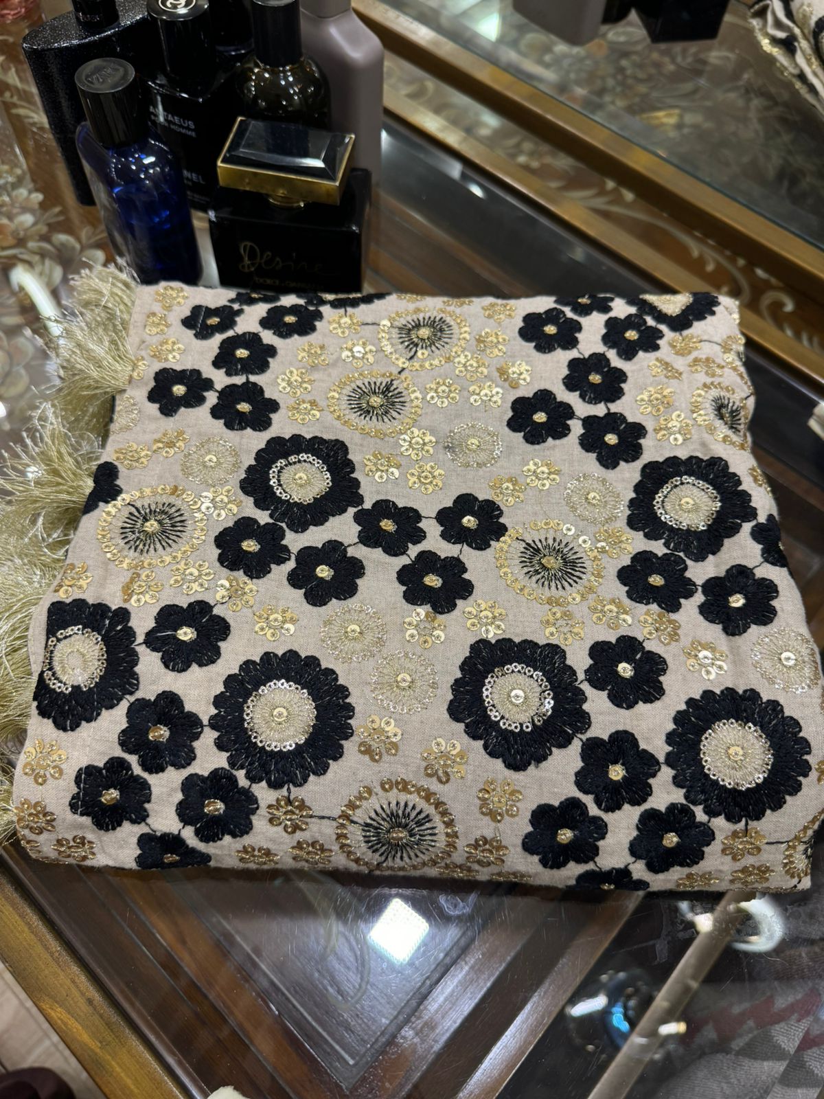Khaddar Embroidered Shawl
