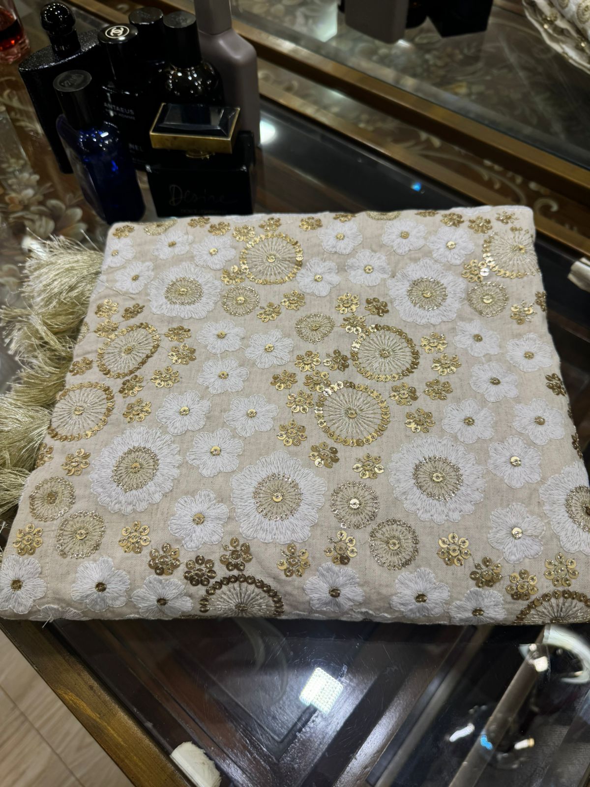 Khaddar Embroidered Shawl