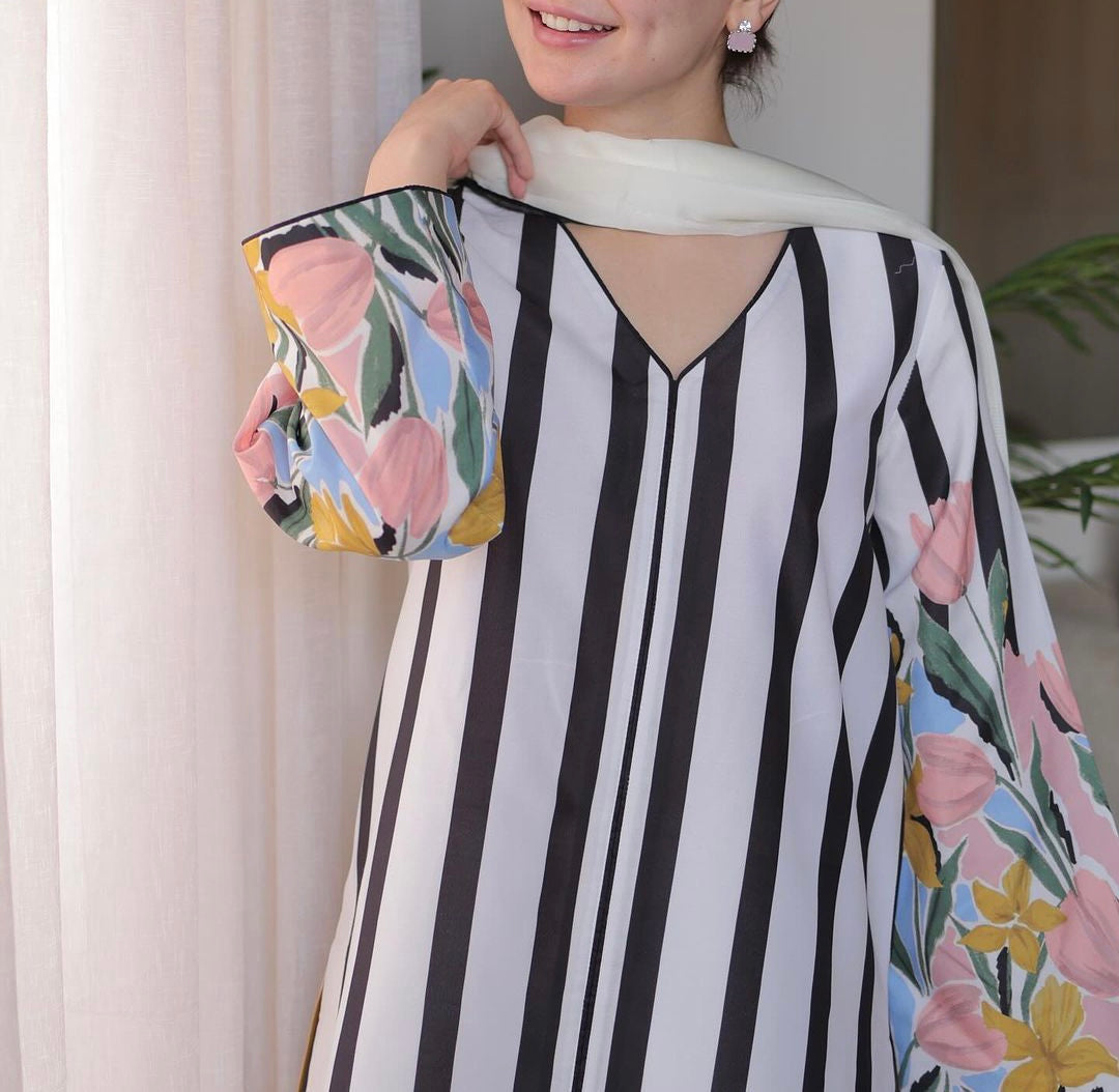 Digital Printed Swiss Lawn Dress FMSL-35