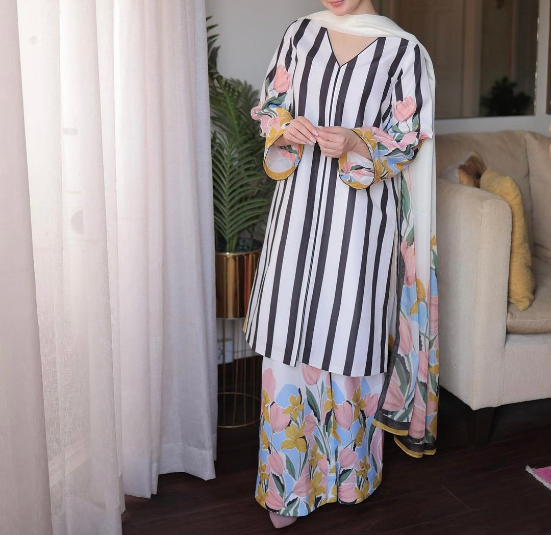 Digital Printed Swiss Lawn Dress FMSL-35