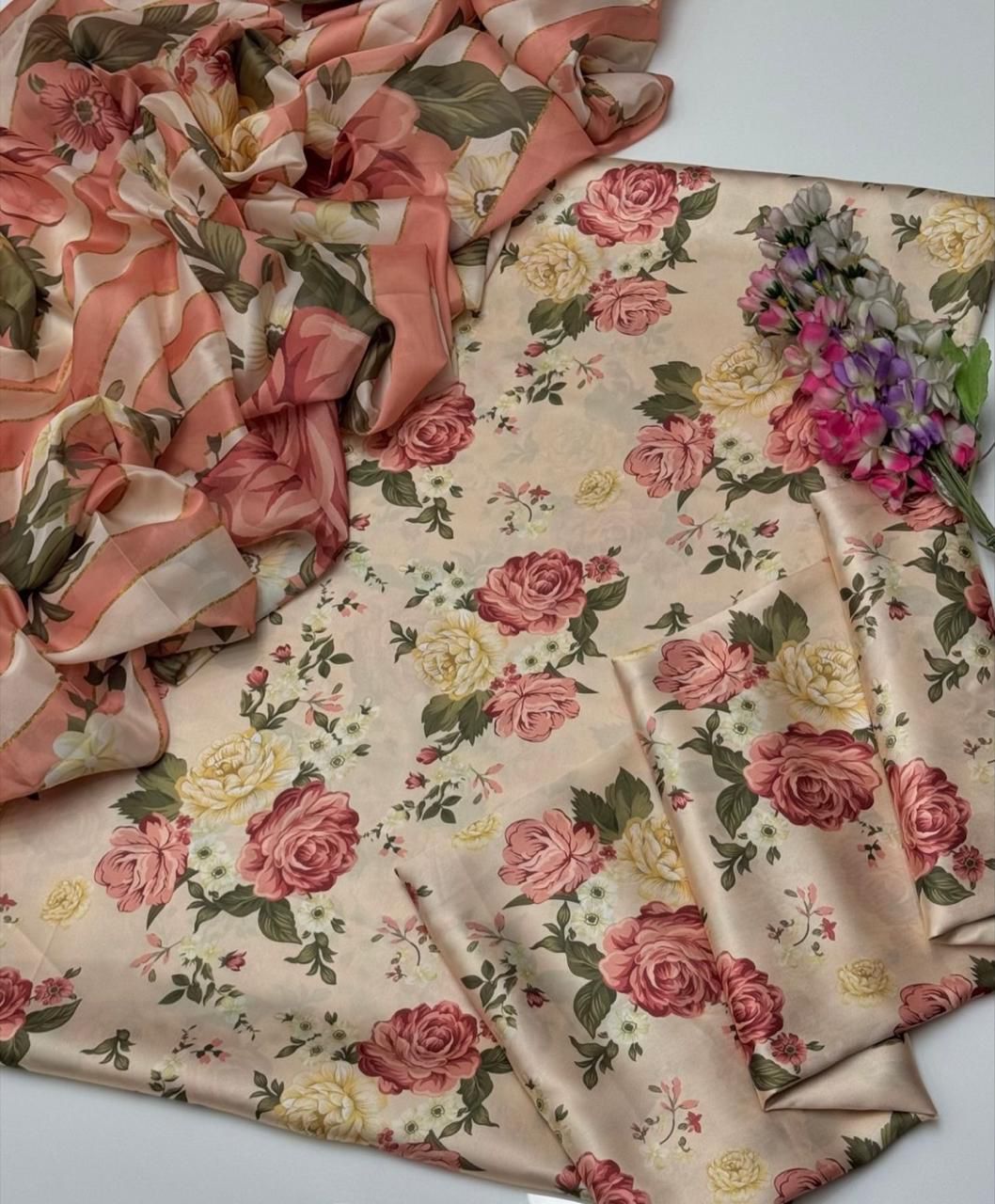 Digital Printed Silk Dress