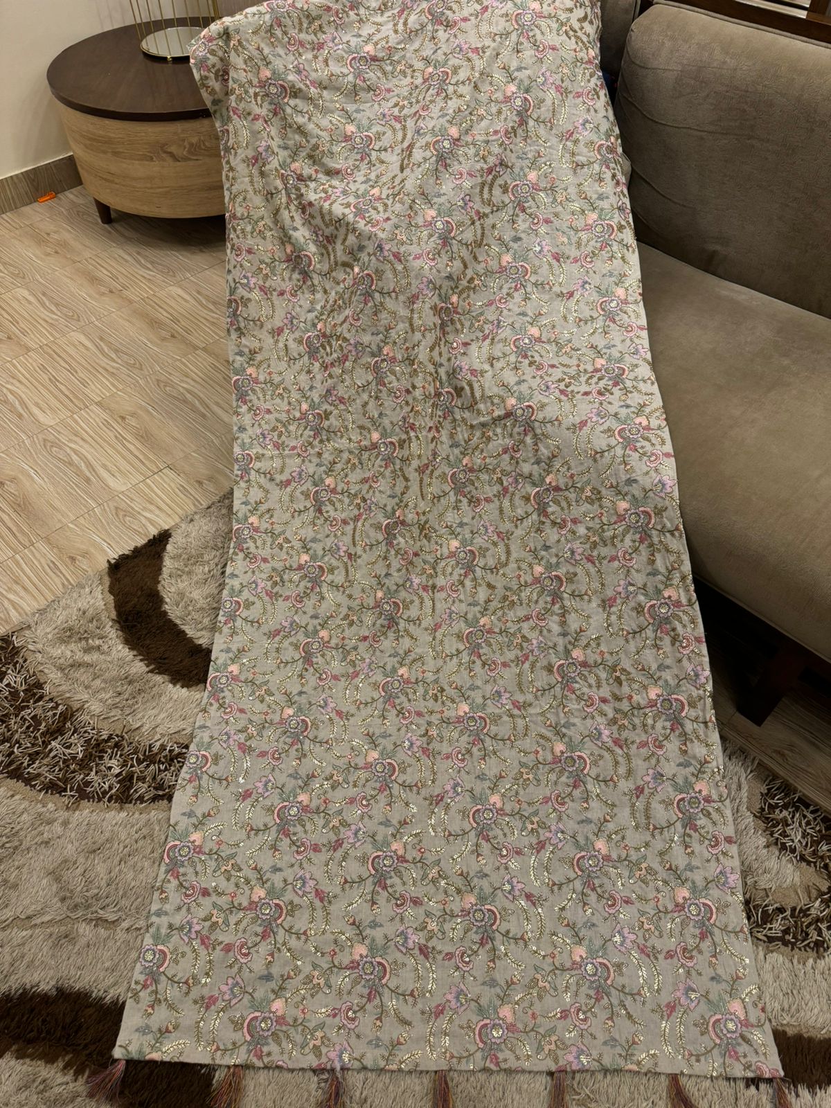 Khaddar Embroidered Shawl