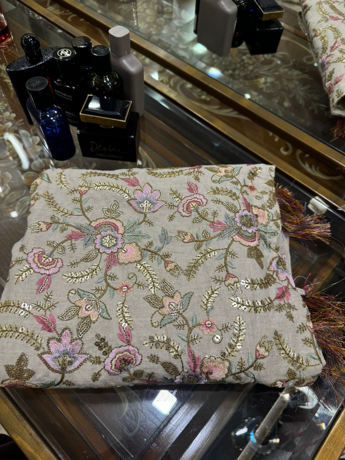 Khaddar Embroidered Shawl