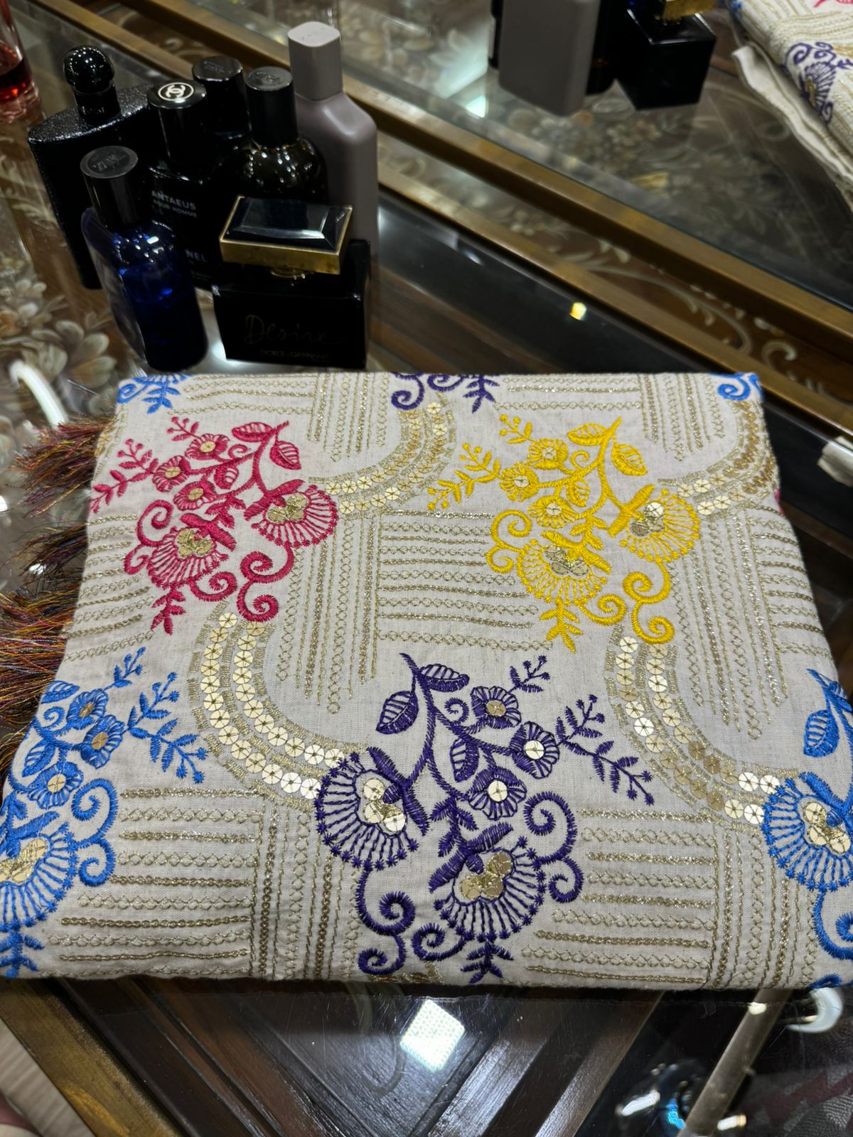 Khaddar Embroidered Shawl