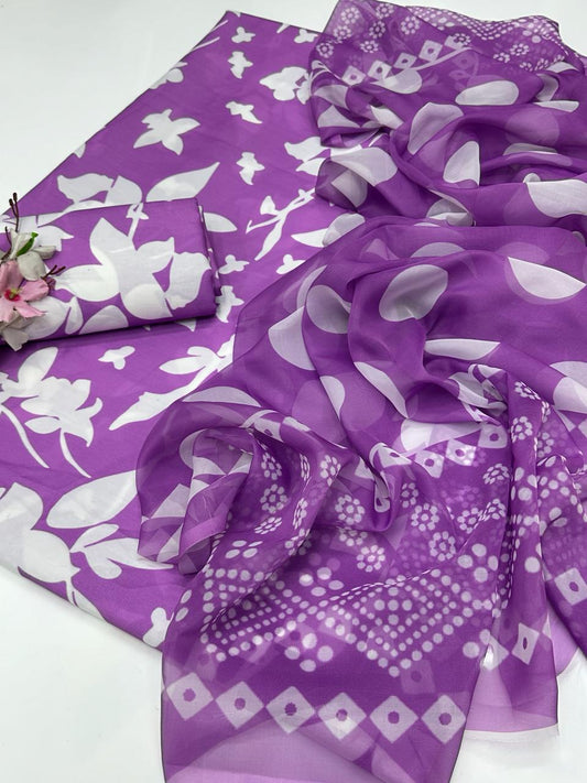 Digital Printed Swiss Lawn Dress FMSL-01