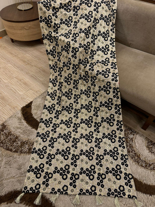 Khaddar Embroidered Shawl