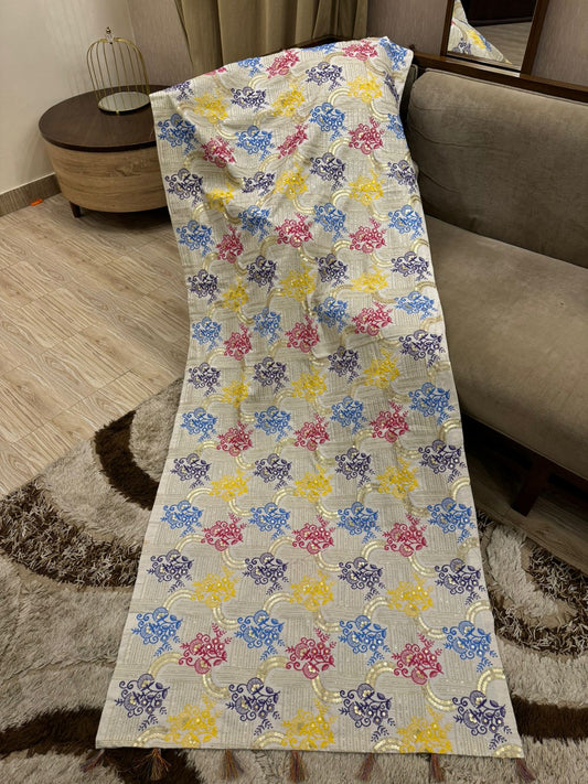 Khaddar Embroidered Shawl