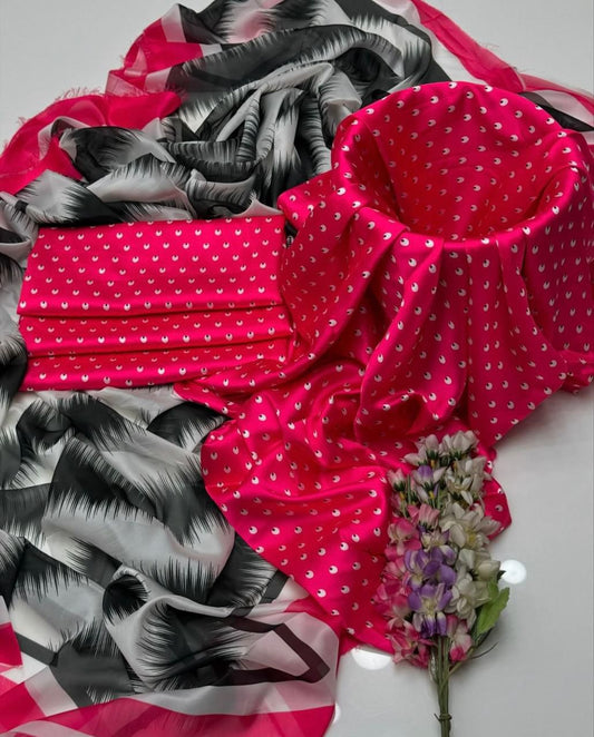 Digital Printed Silk Dress